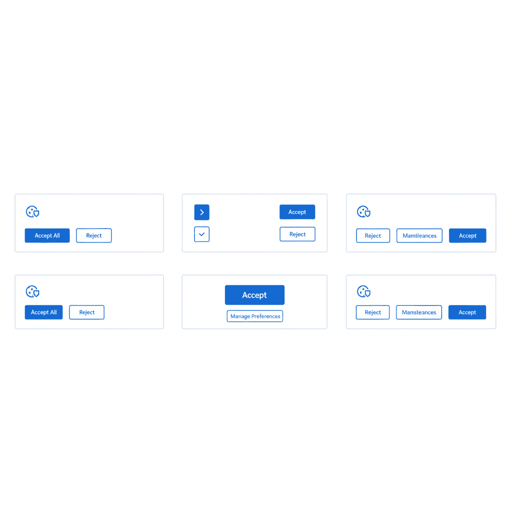 Analyse eines Cookie-Banners auf Dark Patterns und DSGVO-Konformität